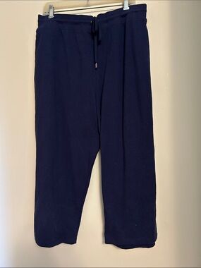 Tek Gear Navy essential gear navy drawstring jogger pants new/tag size 3X